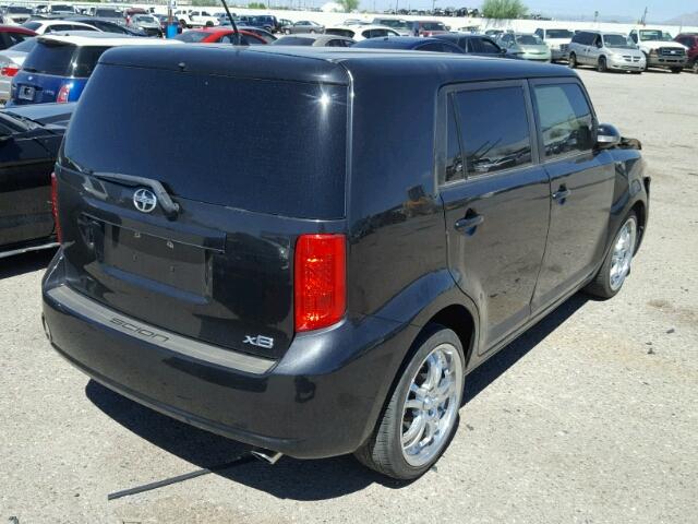 JTLZE4FE3A1099092 - 2010 TOYOTA SCION XB შავი ფოტო 4