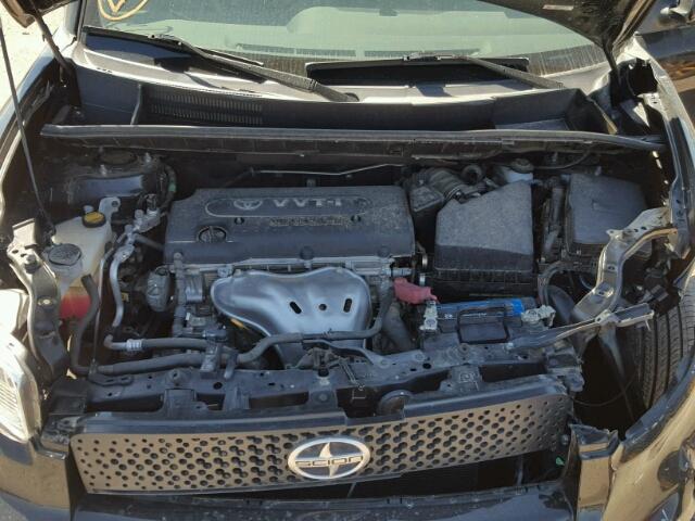 JTLZE4FE3A1099092 - 2010 TOYOTA SCION XB შავი ფოტო 7
