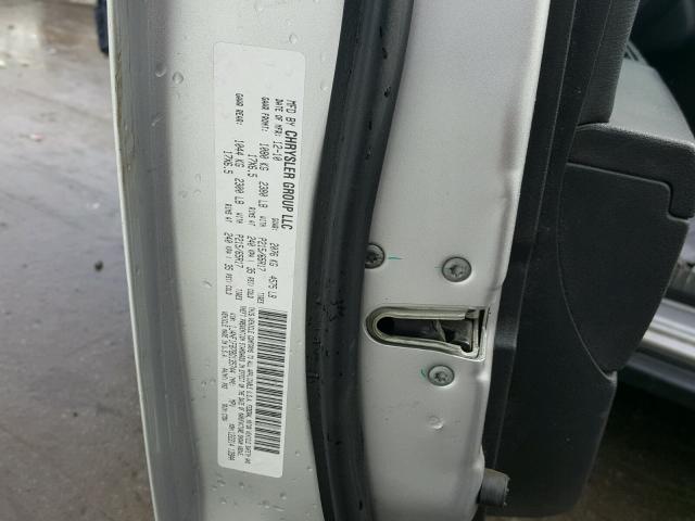 1J4NF1FB7BD135744 - 2011 JEEP COMPASS SP ვერცხლისფერი ფოტო 10