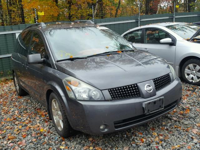 5N1BV28U14N331574 - 2004 NISSAN QUEST S GRAY photo 1