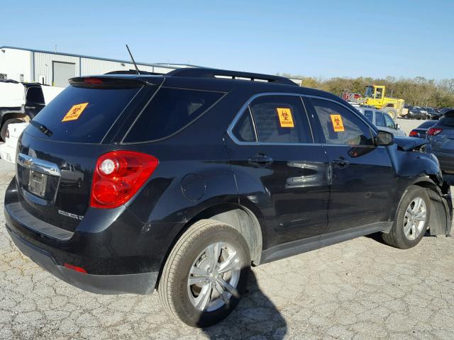 2GNALBEK5E6382517 - 2014 CHEVROLET EQUINOX LT BLACK photo 4