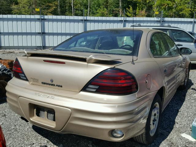1G2NF52F42C278408 - 2002 PONTIAC GRAND AM S Qızıl foto 4