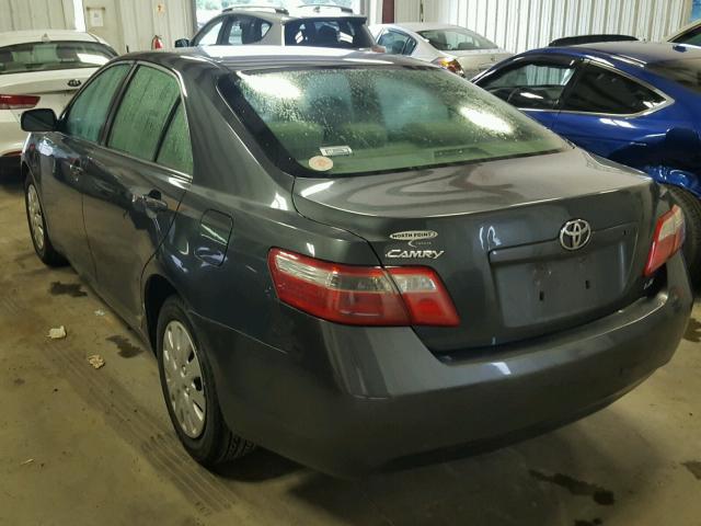 4T1BE46K67U102198 - 2007 TOYOTA CAMRY NEW GRAY photo 3