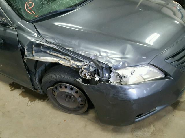 4T1BE46K67U102198 - 2007 TOYOTA CAMRY NEW GRAY photo 9