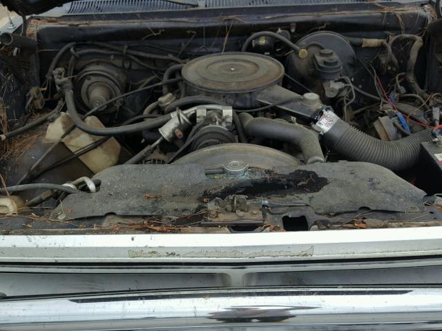 1B7FD14T5HS334937 - 1987 DODGE D-SERIES D CHARCOAL photo 7