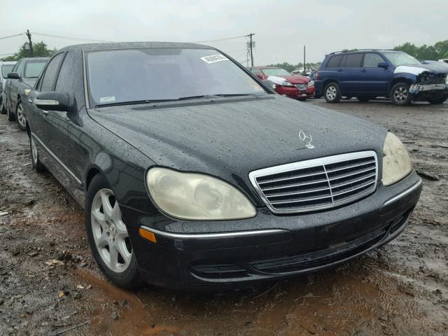 WDBNG84J34A417548 - 2004 MERCEDES-BENZ S 500 4MAT BLACK photo 1