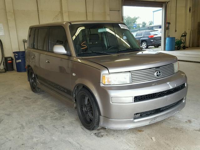 JTLKT324750210530 - 2005 TOYOTA SCION XB Marrón foto 1
