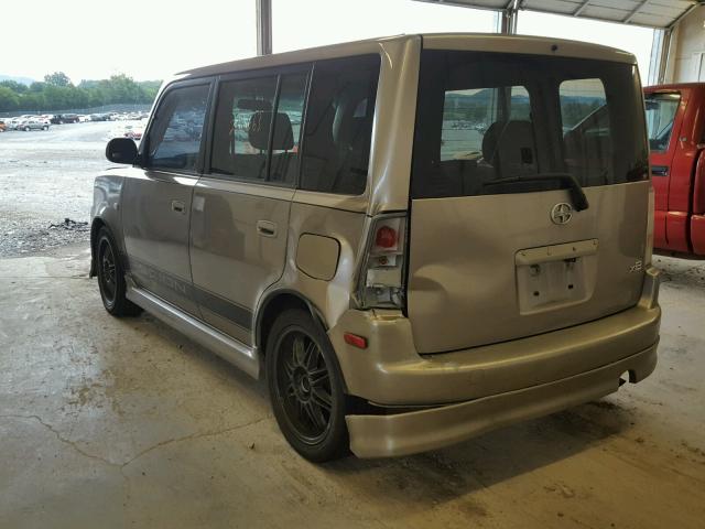 JTLKT324750210530 - 2005 TOYOTA SCION XB Marrón foto 3