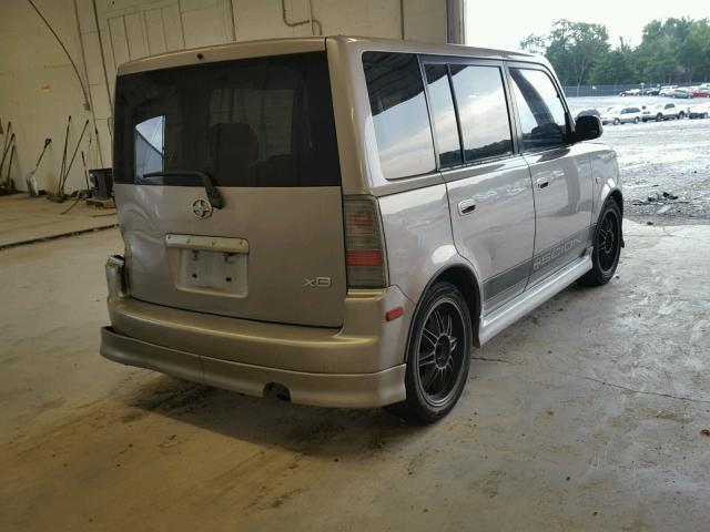 JTLKT324750210530 - 2005 TOYOTA SCION XB Marrón foto 4