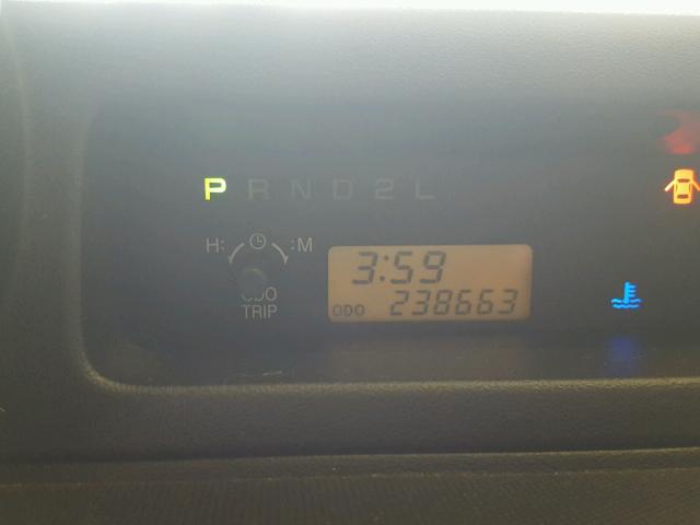 JTLKT324750210530 - 2005 TOYOTA SCION XB Marrón foto 8