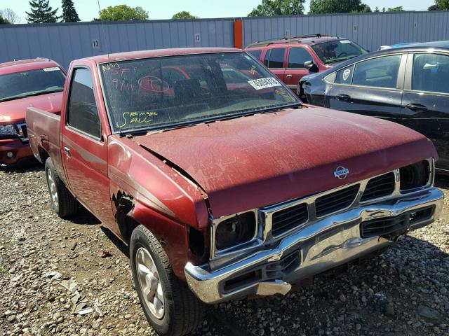 1N6SD11S1VC329196 - 1997 NISSAN TRUCK BASE RED photo 1