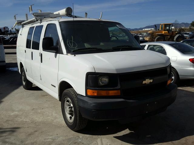 1GCGG25V961181046 - 2006 CHEVROLET EXPRESS G2 WHITE photo 1