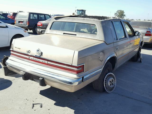 1C3XV56LXPD212524 - 1993 CHRYSLER IMPERIAL თაფლისფერი ფოტო 4