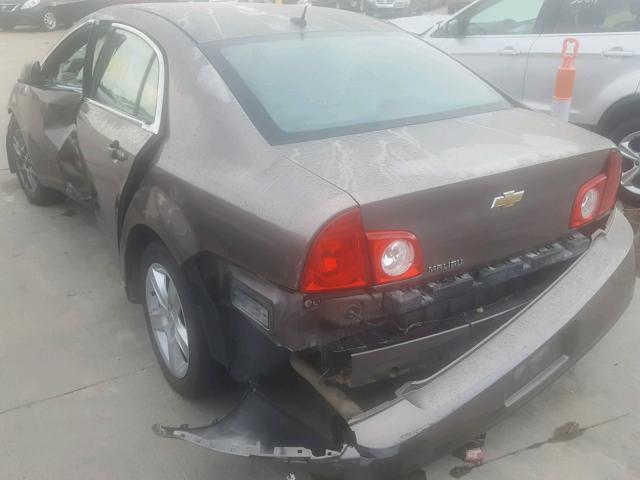 1G1ZB5E13BF328697 - 2011 CHEVROLET MALIBU LS Qəhvəyi foto 3