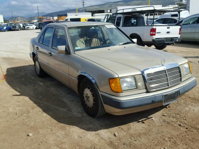 WDBEA26D4MB331116 - 1991 MERCEDES-BENZ 300 E 2.6 BEIGE photo 1