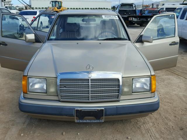 WDBEA26D4MB331116 - 1991 MERCEDES-BENZ 300 E 2.6 BEIGE photo 7