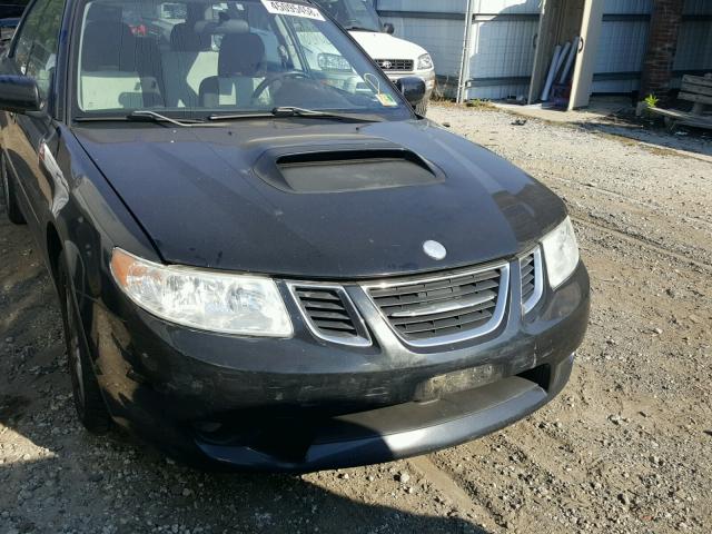 JF4GG22615H051709 - 2005 SAAB 9-2 AERO BLACK photo 9