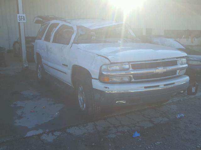 1GNEC13Z33J321324 - 2003 CHEVROLET TAHOE WHITE photo 1