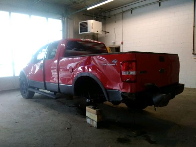 1FTPX14567NA69603 - 2007 FORD F150 RED photo 3