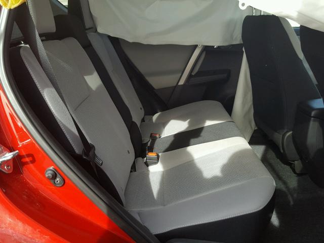2T3RFREVXHW577513 - 2017 TOYOTA RAV4 XLE RED photo 6