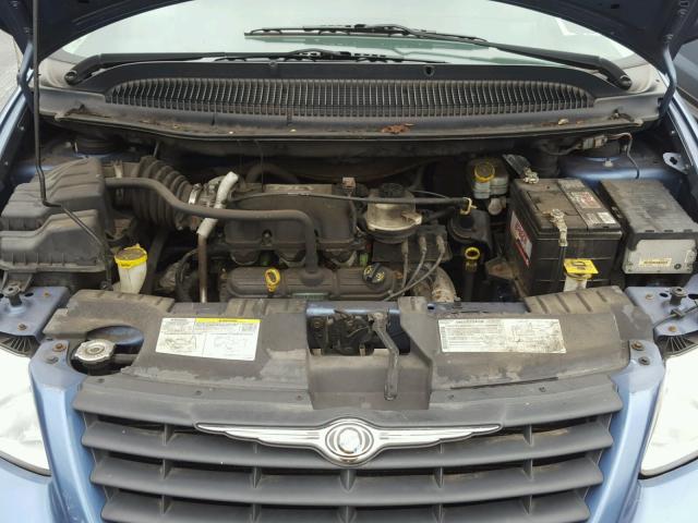 1A4GJ45R47B122993 - 2007 CHRYSLER TOWN & COU BLUE photo 7