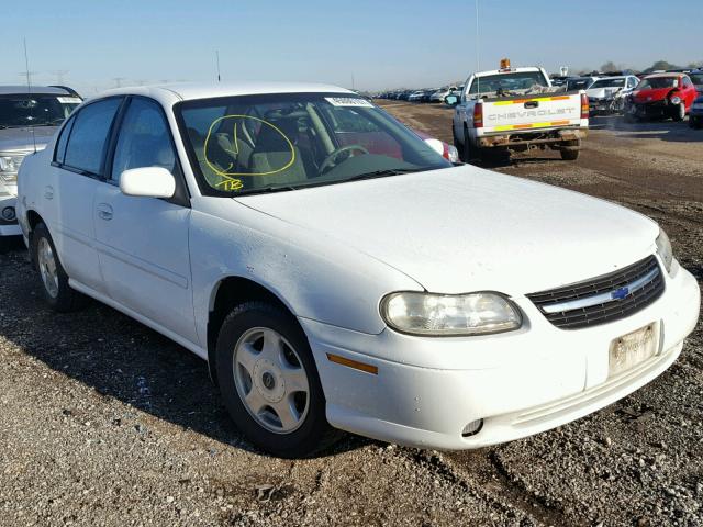 1G1NE52J61M667779 - 2001 CHEVROLET MALIBU LS WHITE photo 1