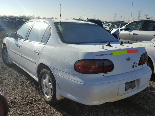 1G1NE52J61M667779 - 2001 CHEVROLET MALIBU LS WHITE photo 3