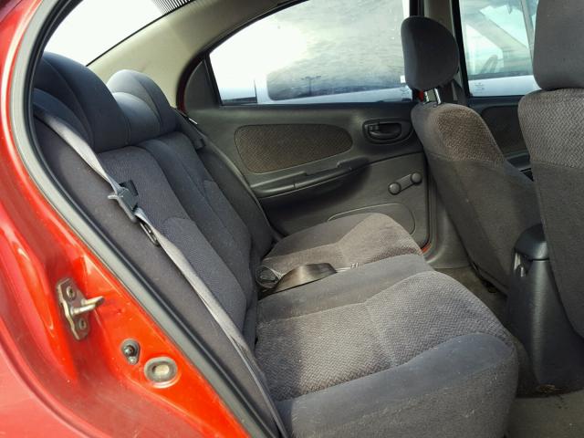 1P3ES46C7YD855937 - 2000 PLYMOUTH NEON BASE 红色 照片 6