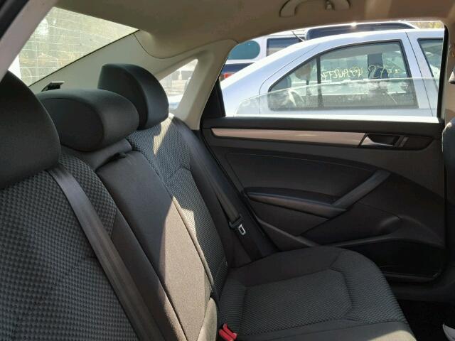 1VWAP7A33CC093663 - 2012 VOLKSWAGEN PASSAT S أبيض صورة 6