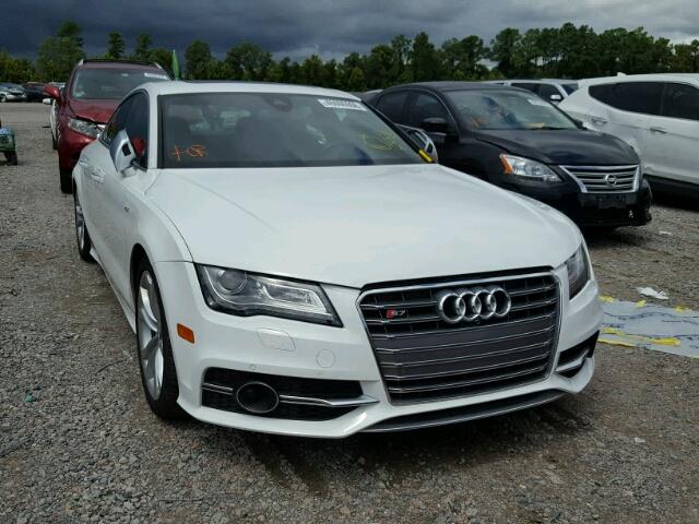 WAU32AFC2DN074167 - 2013 AUDI S7 PRESTIG WHITE photo 1
