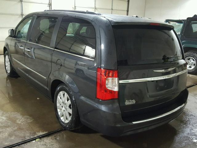 2C4RC1CG2CR340595 - 2012 CHRYSLER TOWN & COU CHARCOAL photo 3