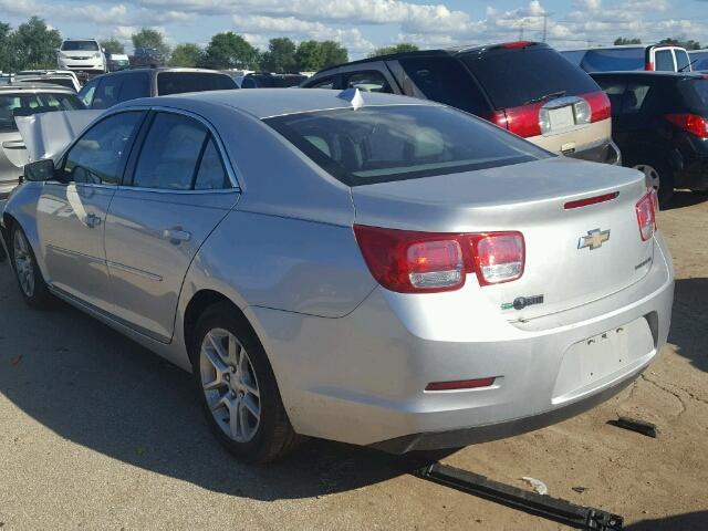 1G11C5SLXEF284184 - 2014 CHEVROLET MALIBU 1LT SILVER photo 3