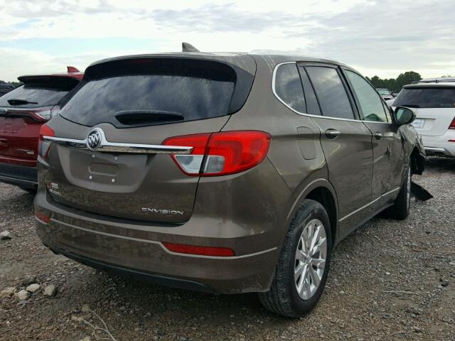 LRBFXBSA4HD129675 - 2017 BUICK ENVISION E BROWN photo 4
