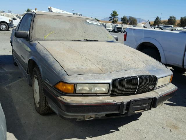 2G4WB14L4L1458059 - 1990 BUICK REGAL CUST SILVER photo 1