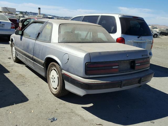 2G4WB14L4L1458059 - 1990 BUICK REGAL CUST SILVER photo 3