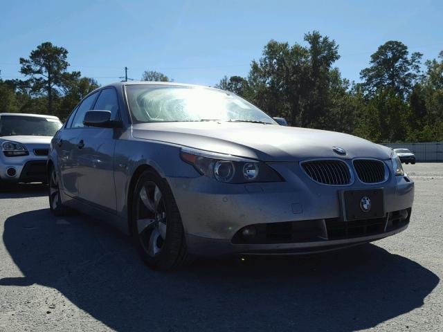 WBANB33505B115019 - 2005 BMW 545 SILVER photo 1