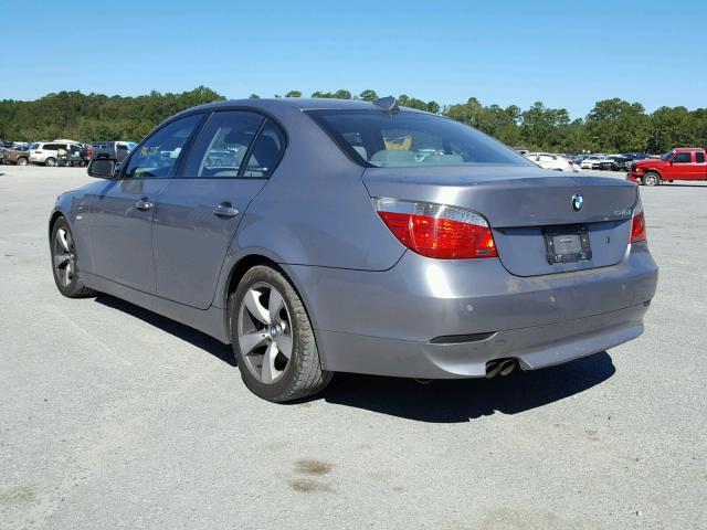 WBANB33505B115019 - 2005 BMW 545 SILVER photo 3