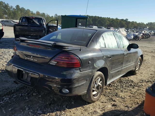 1G2NE52F23C192132 - 2003 PONTIAC GRAND AM BLACK photo 4