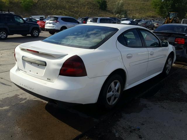 2G2WP552X71209665 - 2007 PONTIAC GRAND PRIX თეთრი ფოტო 4