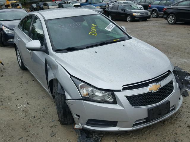 1G1PC5SB9E7470987 - 2014 CHEVROLET CRUZE LT SILVER photo 1