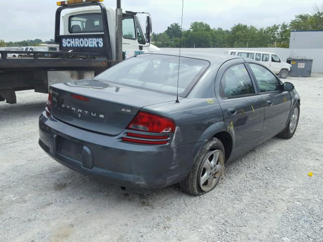 1B3EL56R64N200651 - 2004 DODGE STRATUS ES GREEN photo 4