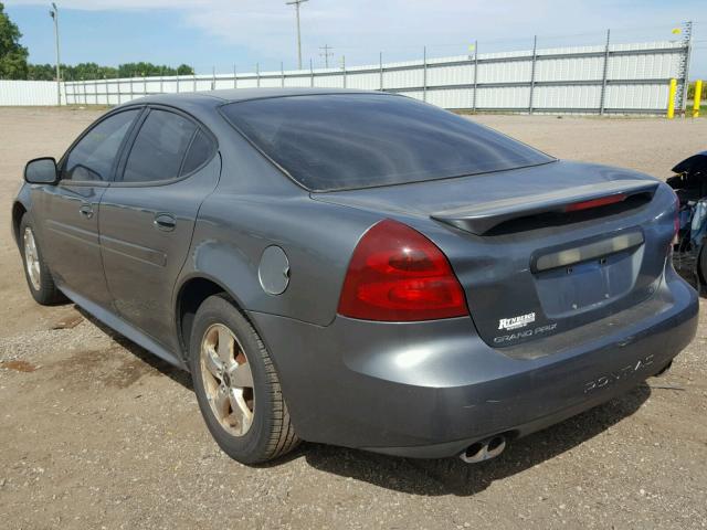 2G2WS522651175563 - 2005 PONTIAC GRAND PRIX GRAY photo 3