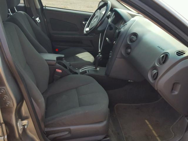 2G2WS522651175563 - 2005 PONTIAC GRAND PRIX GRAY photo 5