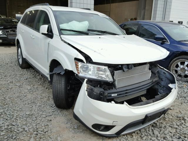 3C4PDDBG7GT113090 - 2016 DODGE JOURNEY SX WHITE photo 1