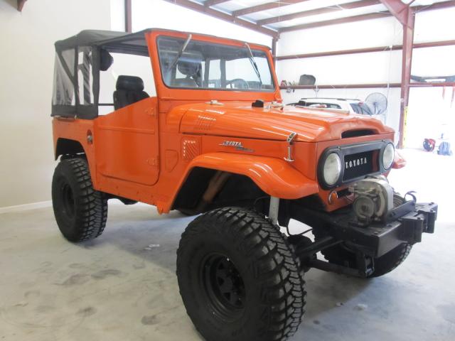 FJ4031148 - 1965 TOYOTA FJ40 ORANGE photo 3