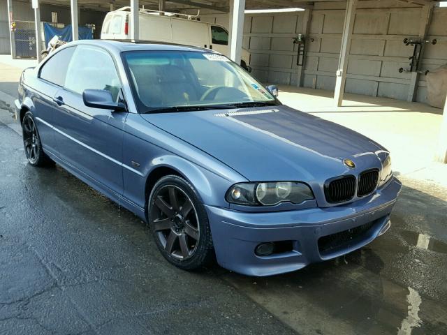 WBABM3341YJN82271 - 2000 BMW 323 CI BLUE photo 1