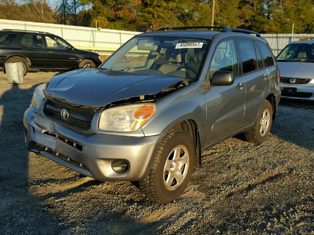 JTEHD20V650063251 - 2005 TOYOTA RAV4 BLUE photo 2