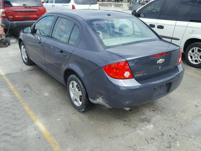 1G1AL58FX87169598 - 2008 CHEVROLET COBALT BLUE photo 3