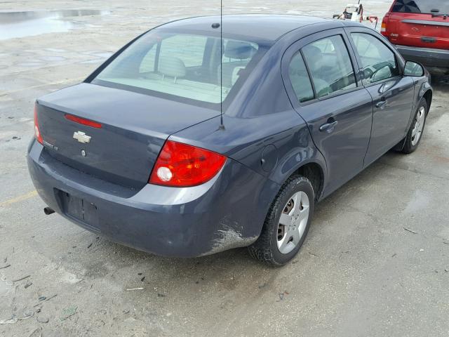 1G1AL58FX87169598 - 2008 CHEVROLET COBALT BLUE photo 4