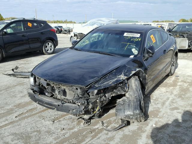 1HGCS12839A011065 - 2009 HONDA ACCORD BLACK photo 2